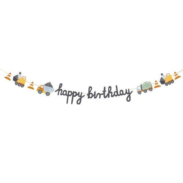 Girlang Happy Birthday Byggfordon
