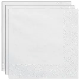 Pappersservetter Vit 20-pack