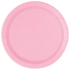 Desserttallrikar Ljusrosa 8-pack