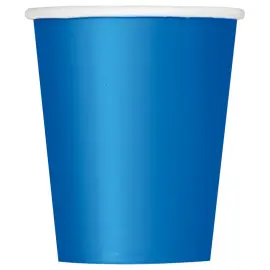 Pappersmuggar Royalblå 27 cl 14-pack