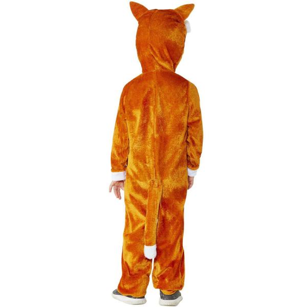 Orange Kattdräkt Jumpsuit Barn