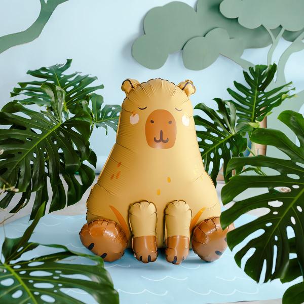 Folieballong Kapybara Stående 63 x 80 cm