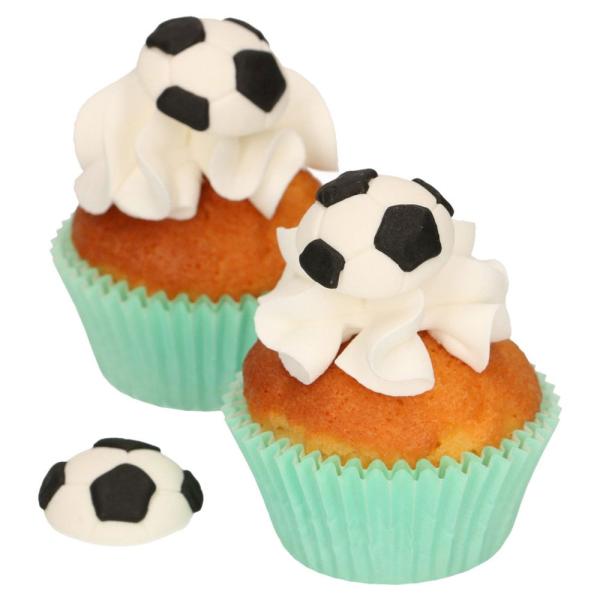 Sockerdekoration Fotbollar