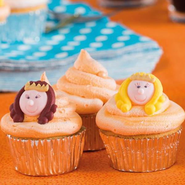 Sockerdekorationer Prinsessor