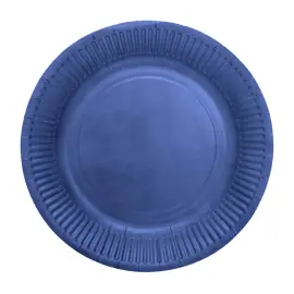 Papperstallrikar Mörkblå 18 cm 20-pack