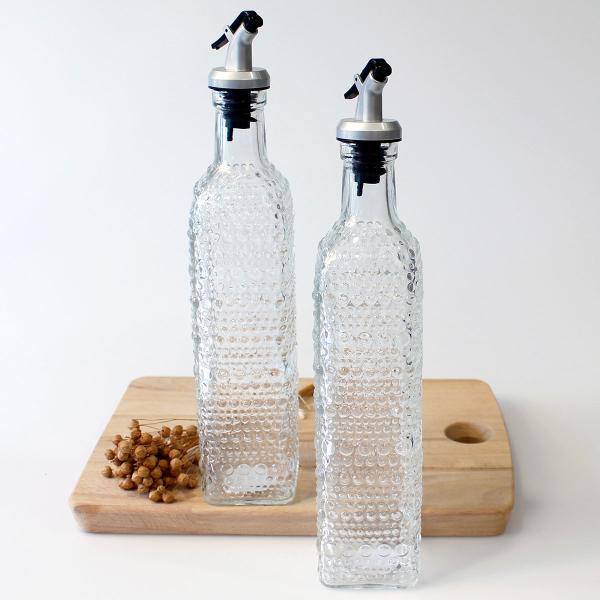 Flaska med Droppkork Olja/Vinäger 50 cl