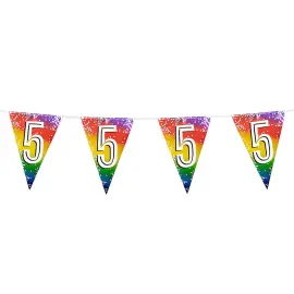 Vimpelgirlang Regnbåge 5 år