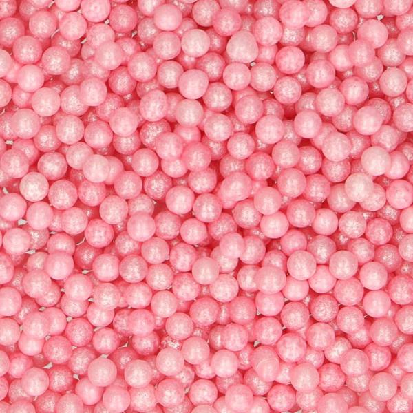 Sockerpärlor Pärlemor Rosa