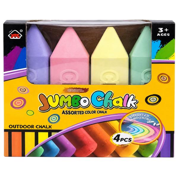 Jumbo Gatukritor 19 cm 4-pack