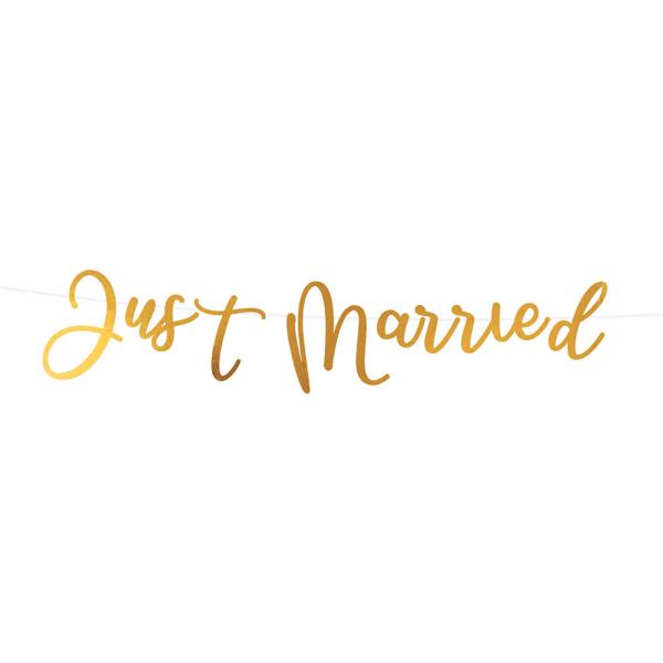 Girlang Just Married Guld