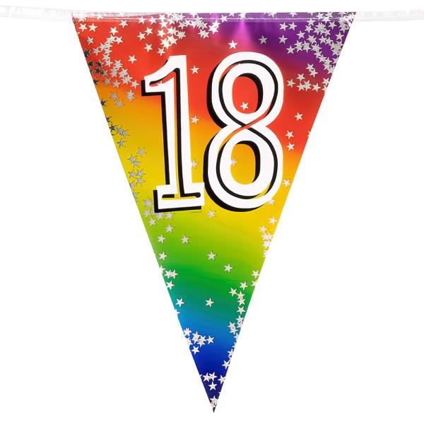 Vimpelgirlang Regnbåge 18 år