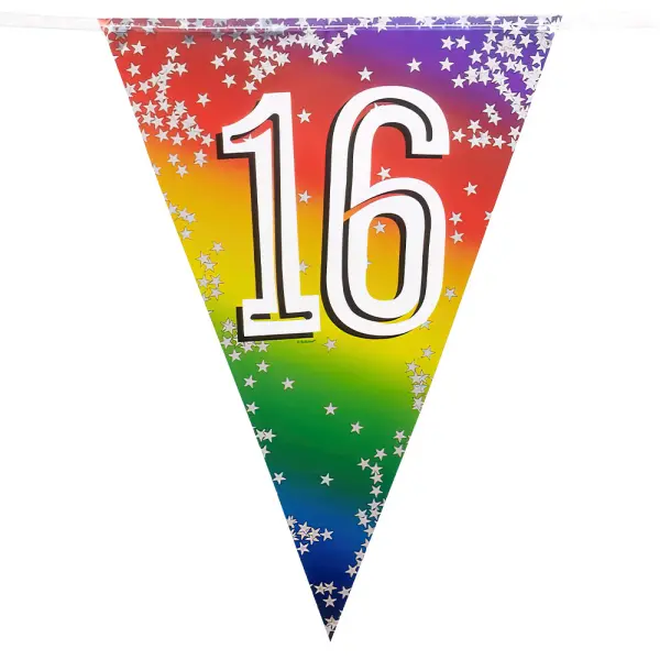 Vimpelgirlang Regnbåge 16 år