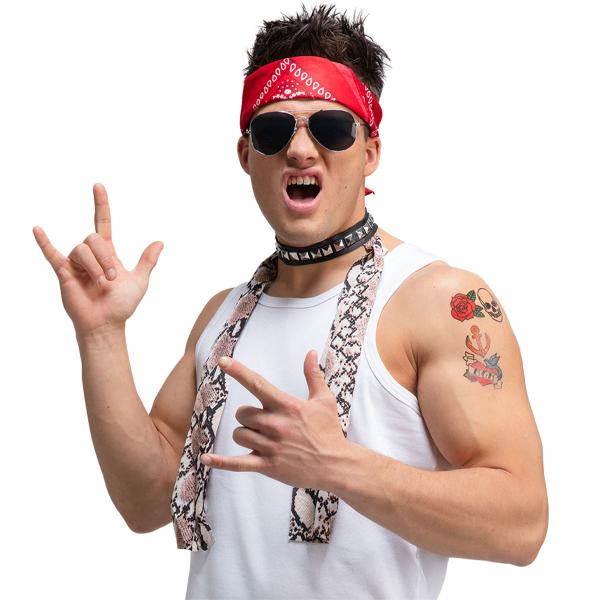 Rock Maskeradtillbehör 3-pack