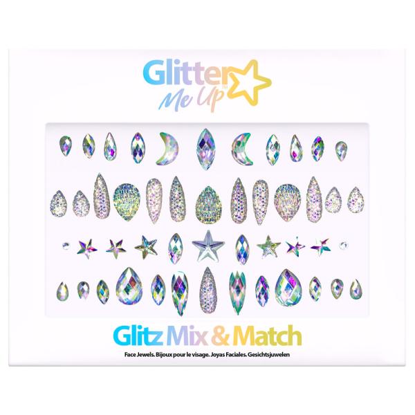 Ansiktsdiamanter Glitz Mix & Match