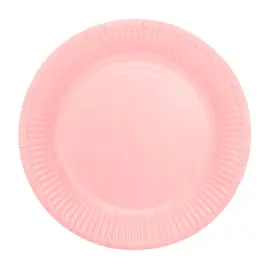 Papperstallrikar Rosa 18 cm 8-pack