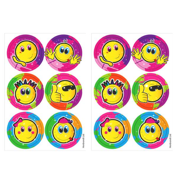 Godispåsar Smiley 12-pack