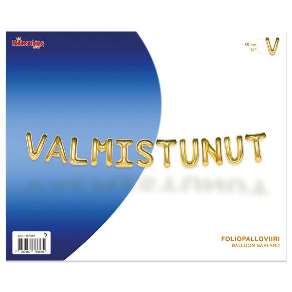 Ballonggirlang Valmistunut Guld
