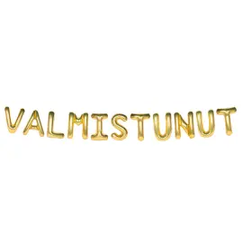 Ballonggirlang Valmistunut Guld