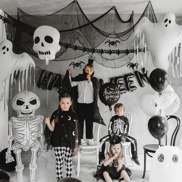 Folieballong Dödskalle