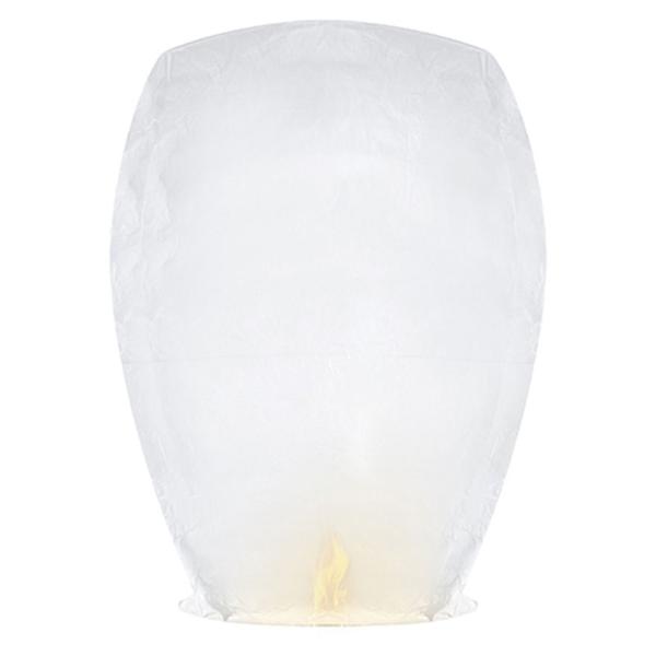 Khom Loy Svävande Lykta Liten Vit