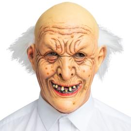 Mask Gammal Skallig Gubbe med Hår