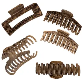 H&aring;rkl&auml;mmor Leopardm&ouml;nster 11 cm 2-pack