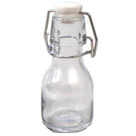 Glasflaska med Patentkork 4,5 x 11 cm
