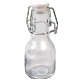 Glasflaska med Patentkork 4,5 x 11 cm