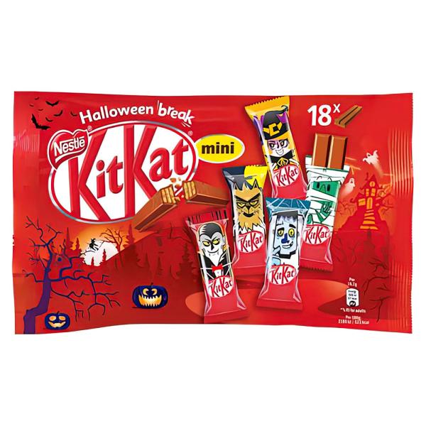 Kit-Kat Mini Halloween Choklad Påse