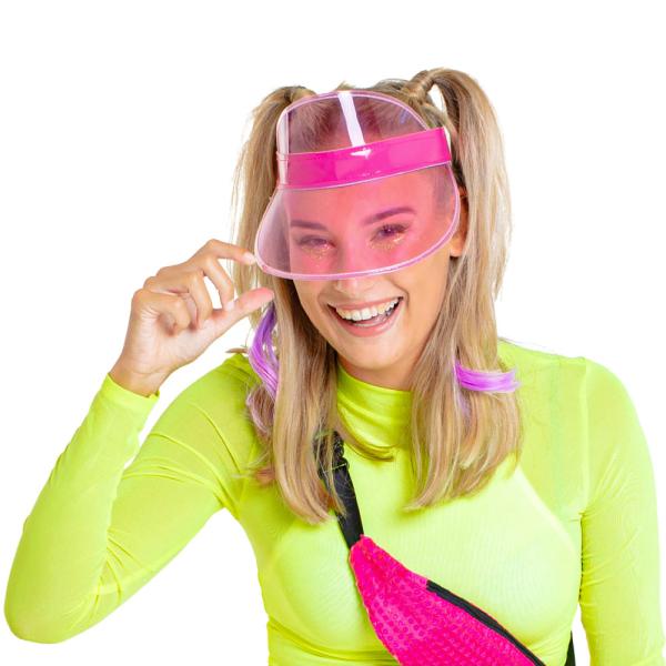 Solskärm Neonrosa