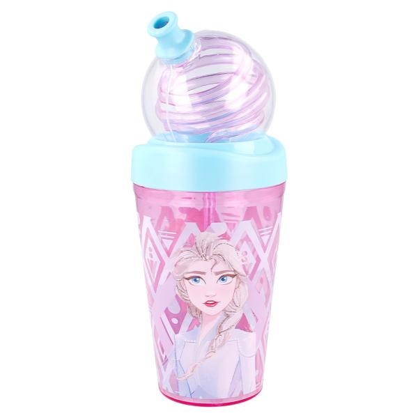 Frost 2 Mugg med Spiral Sugrör