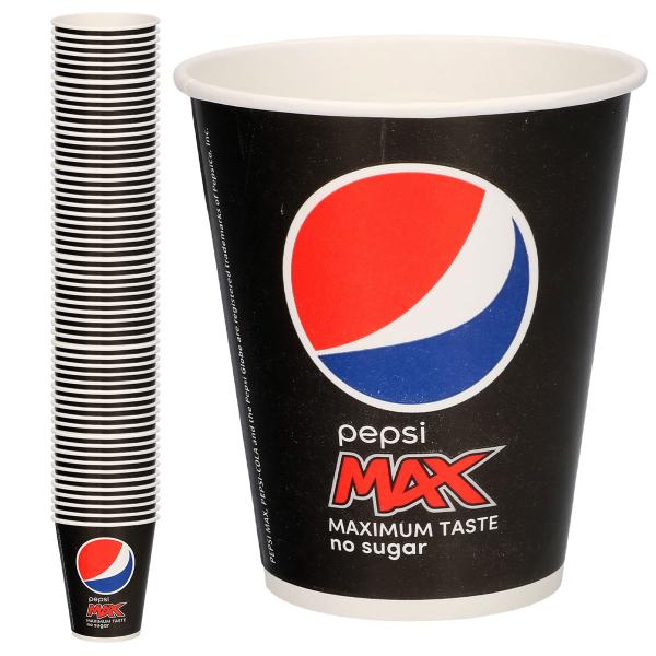 Pepsi Max Pappersmuggar 30 cl 75-pack