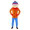 South Park Stan Maskeraddräkt Medium