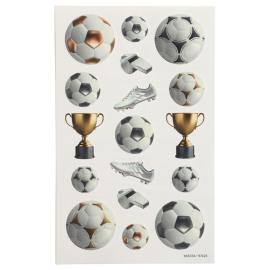 Tempor&auml;ra Tatueringar Fotboll 17-pack