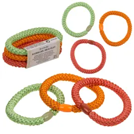 H&aring;rsnoddar F&auml;rgmix 3-pack