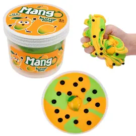Butter Slime med Mangodoft 120 g 9 x 7,5 cm