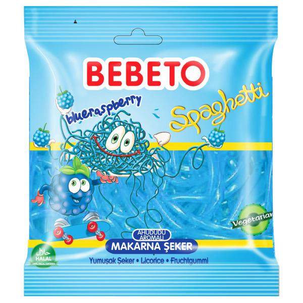 Spagetti Blåbär Godis