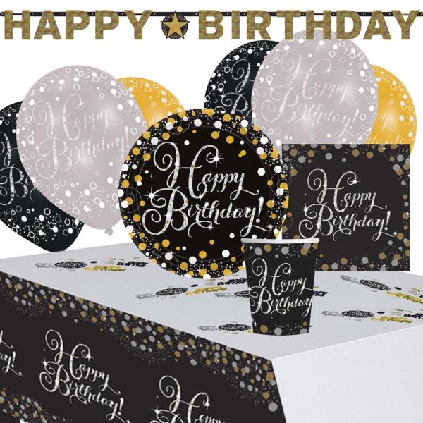 Sparkling Celebration Födelsedagskalas Kit 8 Pers