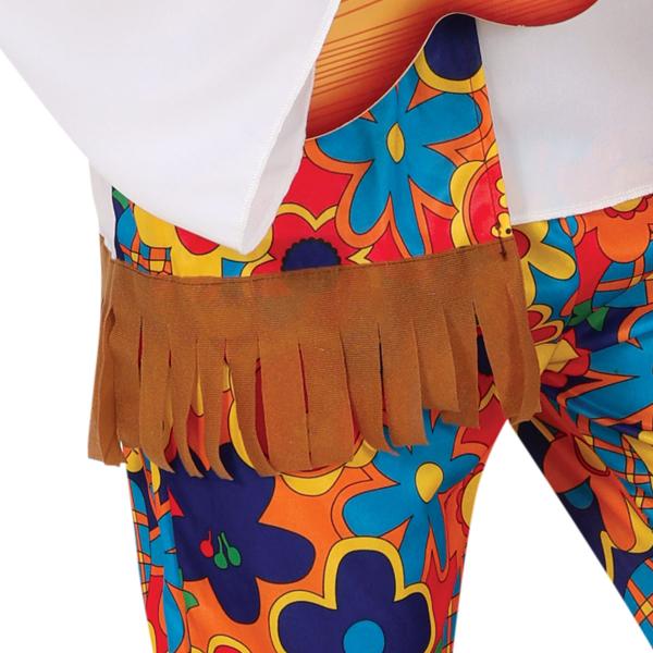 Maskeraddräkt Hippie Fransad