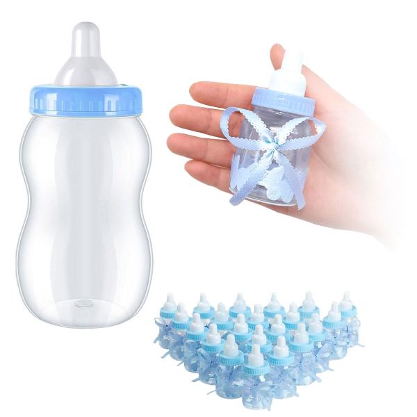 Bordsdekoration Nappflaskor Blå 31-pack