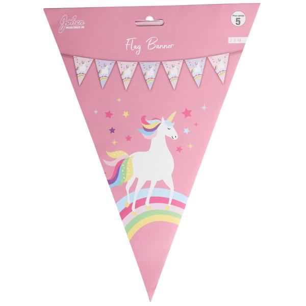 Enhörning Vimpelgirlang