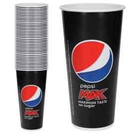 Pepsi Max Pappersmuggar 50 cl 40-pack