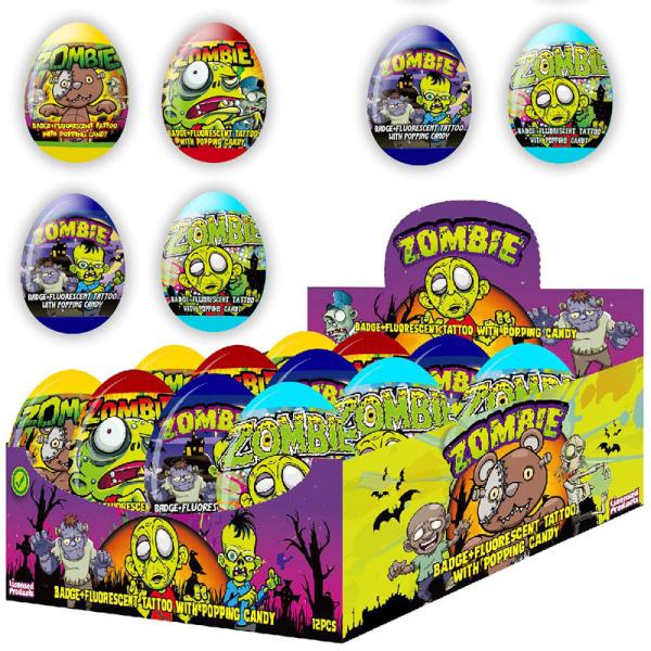 Halloween Godis Zombie Överraskningsägg