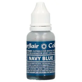 Ätbar Färg Navy Blå