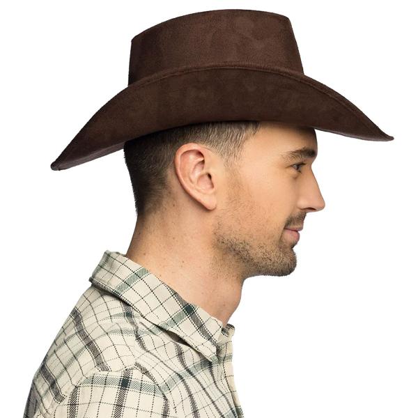 Brun Cowboyhatt med Pärlor