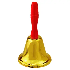 Guldig Tomteklocka