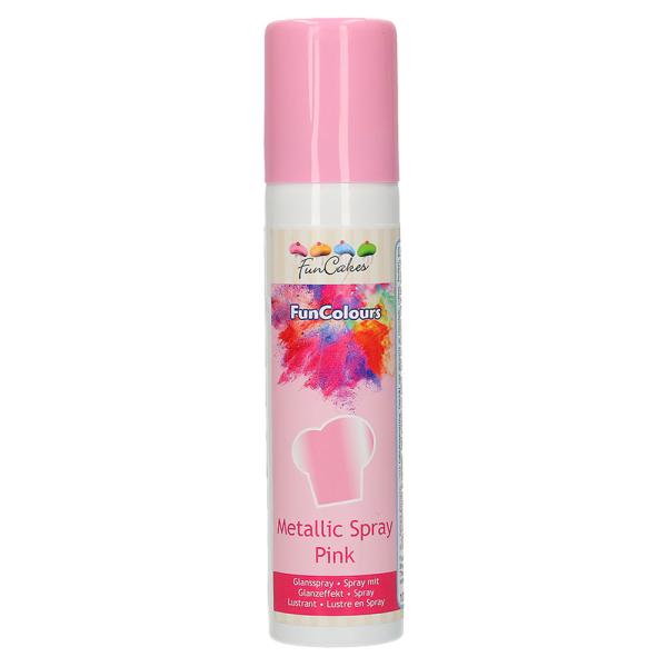 Ätbar Sprayfärg Metallic Rosa