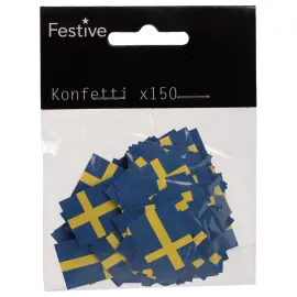 Konfetti Svenska Flaggan 150-pack