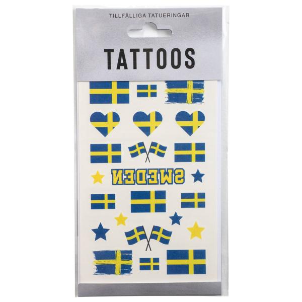 Temporära Tatueringar Sverige 23-pack