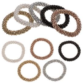 H&aring;rsnodd med Skimrande P&auml;rlor